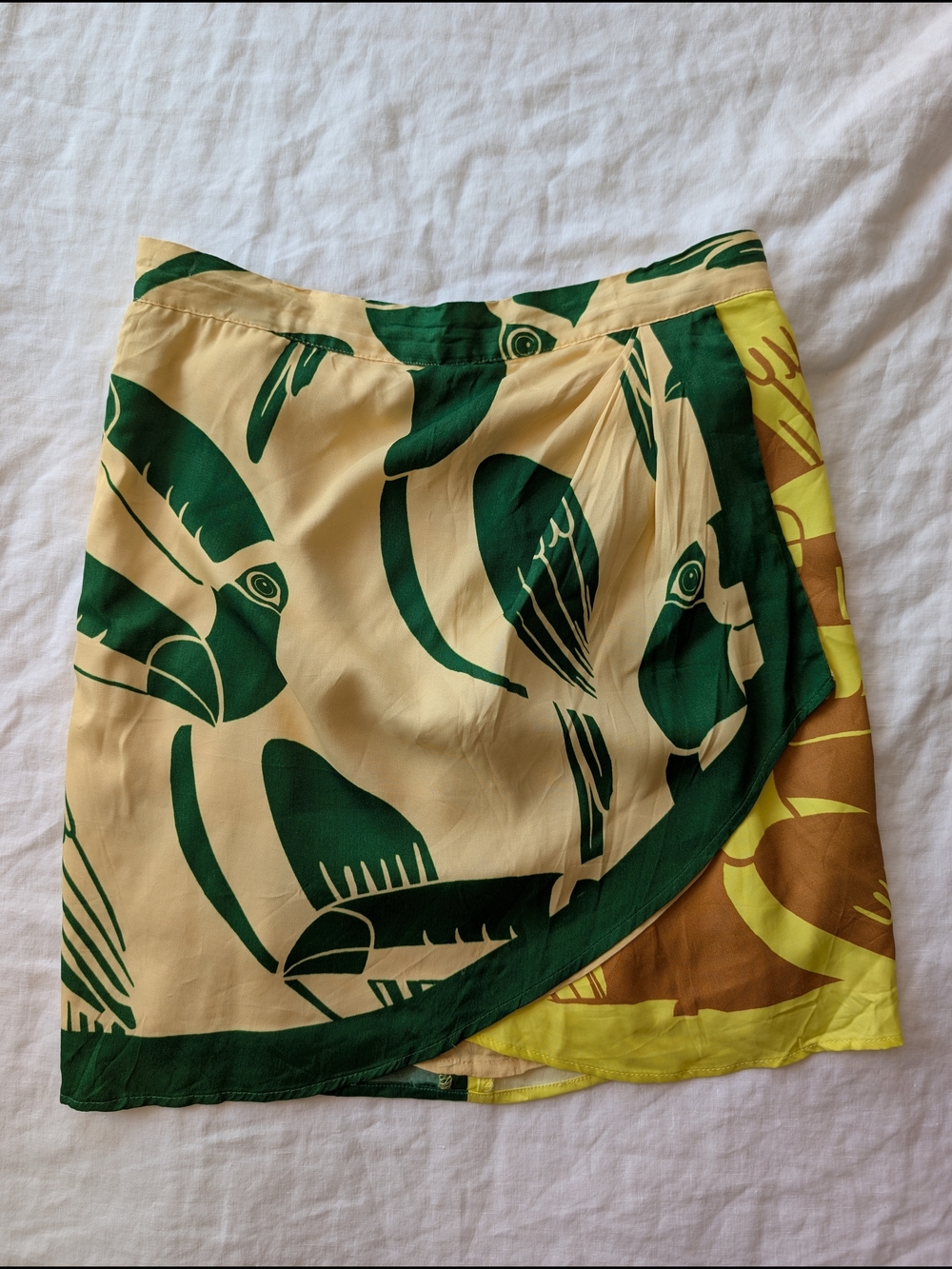 Farm Rio Toucan Skirt, Size Small